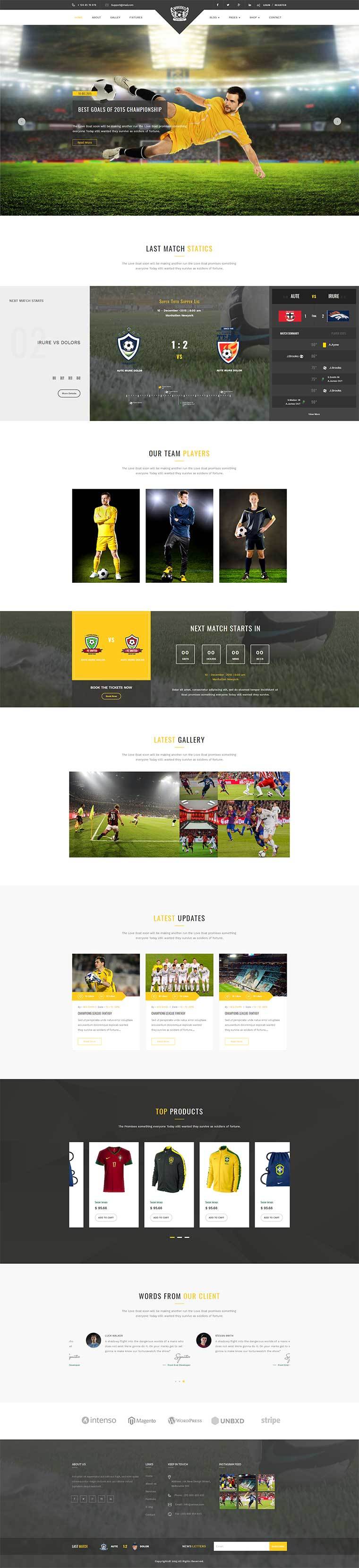 体育用品公司网站模板.jpg
